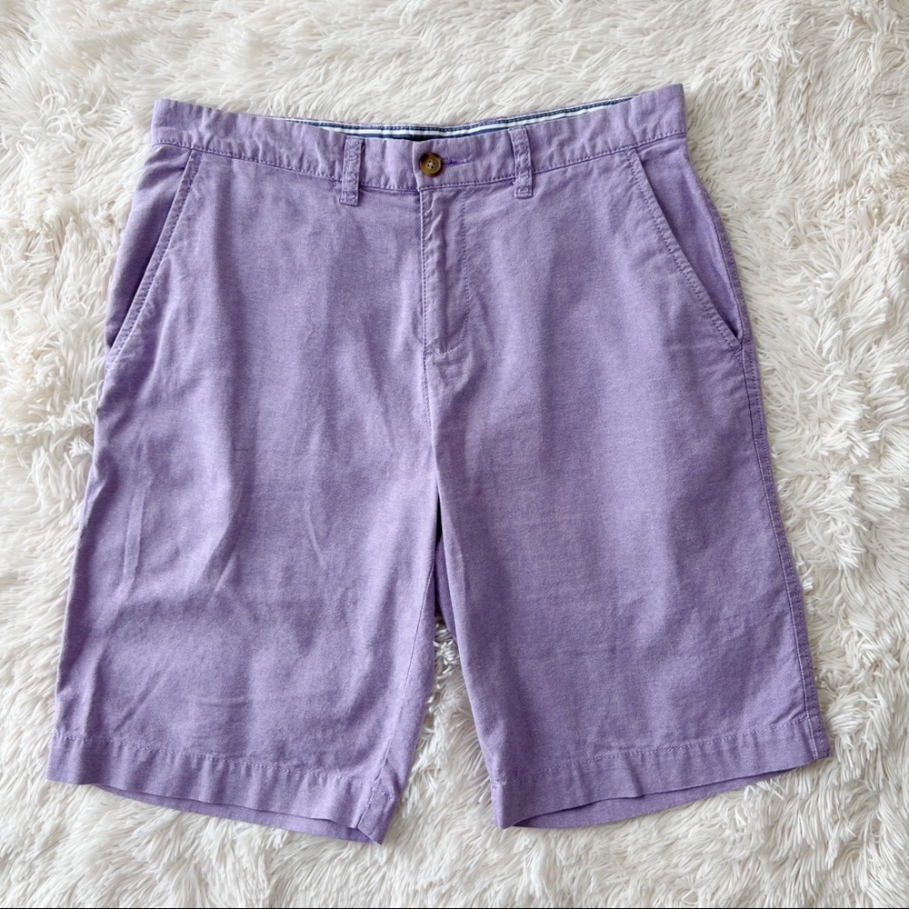 Tommy Hilfiger lilac men’s  shorts purple cotton 10” inseam preppy Size 31